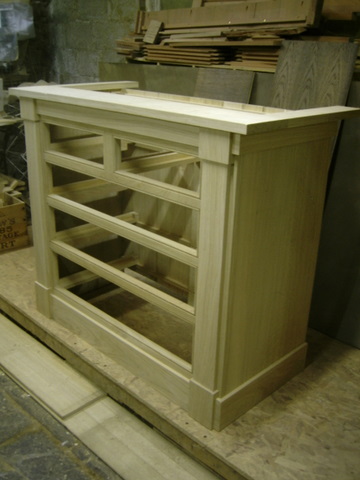 Pilasters fitted.JPG